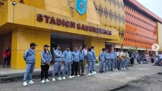 Paser Lepas 353 Kontingen untuk POPDA, Disporapar Beri Semangat Juang Atlet Muda